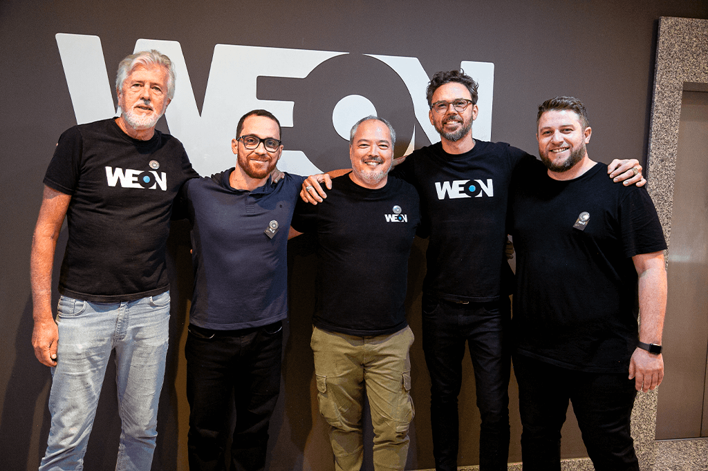Fundadores e liderança da WeON